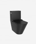 Kohler Brazn 1pc Honed Black Water Closet