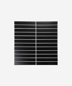 Porcelanico Kitkat Mosaic Black Matt